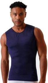 img 4 attached to Insta Slim Sleeveless Large Black Sports & Fitness