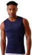 insta slim sleeveless large black sports & fitness logo