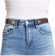 👖 whippy buckle-free elastic belt for women and men - hassle-free, bulge-free, and invisible belts logo