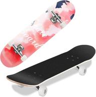 🛹 weskate 31 inch complete skateboard for beginners: ideal skateboard for kids, teens, and adults logo