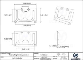 img 3 attached to Vakocean Stainless Steel Ring Handle