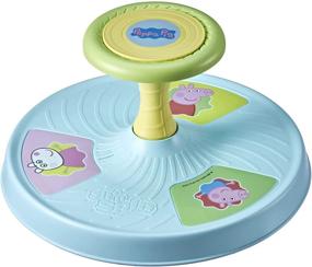 img 4 attached to 🐷 Playskool Peppa Pig Sit and Spin Musical Toy – Classic Spinning Activity for Toddlers, 18 Months and Above – Amazon Exclusive