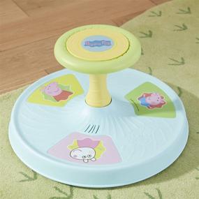 img 2 attached to 🐷 Игрушка Playskool Peppa Pig Sit and Spin Musical – Классическое вращающееся занятие для малышей от 18 месяцев и старше – Эксклюзив на Amazon