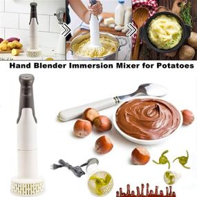 img 2 attached to Electric Blender Immersion Potatoes Desserts