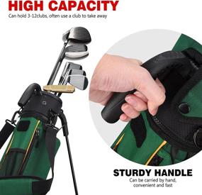 img 1 attached to 🏌️ Craftsman Golf Lightweight Clover Golf Stand Bag with Rain Cover - Enhanced SEO