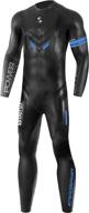 🏊 men's synergy endorphin full sleeve smoothskin neoprene triathlon wetsuit - ironman approved for open water swimming logo