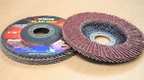 img 1 attached to Aluminum Oxide Flap Grinding Wheel