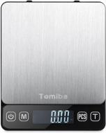 📏 tomiba digital touch pocket scale - compact 3000g precision scale with 0.1g resolution - portable & battery operated logo