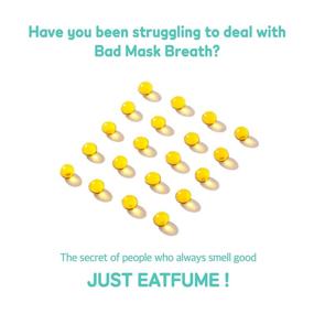 img 1 attached to 🌿 EATFUME Breath Freshener: Vegetable Capsules for Mouth and Gut – Individual Pack, Stay Fresh with Fruity Peppermint, Rosemary, Lemon Oils (4 Flavors, 0.6oz) (Mint)