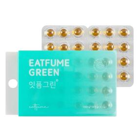 img 4 attached to 🌿 EATFUME Breath Freshener: Vegetable Capsules for Mouth and Gut – Individual Pack, Stay Fresh with Fruity Peppermint, Rosemary, Lemon Oils (4 Flavors, 0.6oz) (Mint)