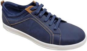 img 1 attached to Mario Rossi Classic Sneakers Numeric_8_Point_5 Men's Shoes