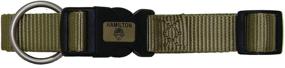 img 2 attached to 🐶 Hamilton Adjustable Dog Collar with Durable Brushed Hardware