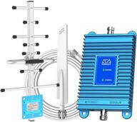 📶 домашний усилитель сигнала мобильного телефона 850/1700/2100мгц band 4/5/66 - усиливает голос и данные 2g/3g/4g lte для verizon, at&t, t-mobile - идеальный усилитель сигнала для at&t для мобильного телефона логотип