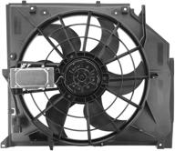 🔥 topaz 17117561757 e46 radiator cooling fan assembly: bmw 3 series 323i 325i 325xi 328i 330i 99-05 replacement logo