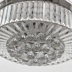 img 2 attached to Люстра Southerns Lighting Invisible Retractable Chandelier Lighting & Ceiling Fans