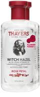 🌹 thayers alcohol-free rose petal witch hazel facial toner with aloe vera formula – 2 pack of 12 oz bottles logo