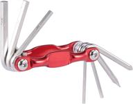 🔧 red aw fitness t4 steel 7-in-1 bicycle multi-tool for maintenance and repair logo