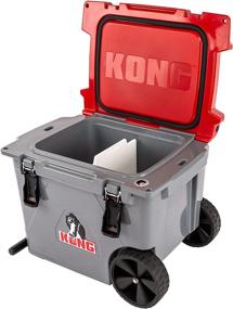 img 2 attached to USA-Made KONG Coolers 50 Quart Cruiser Cooler with Wheels - Durable ROTO Molded Refrigeration Solution