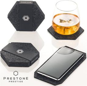 img 2 attached to 🏠 Premium Absorbent Coasters - Ideal for Housewarming, Furniture Protection!