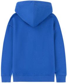 img 3 attached to 👕 ALAVIKING Brushed Athletic Sweatshirts: Purple, Size M – Boys' Fashion Hoodies & Sweatshirts