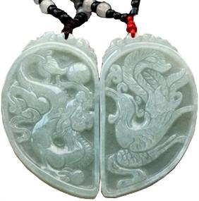 img 4 attached to 💎 Girls' Jewelry: Handcrafted Jadeite Phoenix Pendant Necklace with Natural Charm