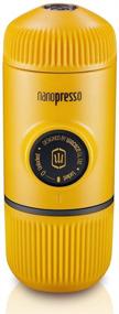 img 4 attached to 🌟 Портативная кофеварка Wacaco Nanopresso - улучшенная версия Minipresso - давление 18 бар - мини-кофемашина для путешествий - ручная операция - идеально для кемпинга и походов - желтый