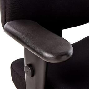 img 1 attached to 🪑 Eurotech Seating 24/7 Swivel Black Chair in Dove Black - Enhance Your Office Ergonomics