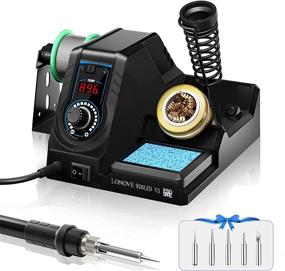 img 4 attached to 🔥 Soldering Station with Adjustable Temperature Range from 392℉ to 896℉