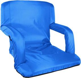 img 4 attached to Stansport Multi Fold Padded Chair Blue