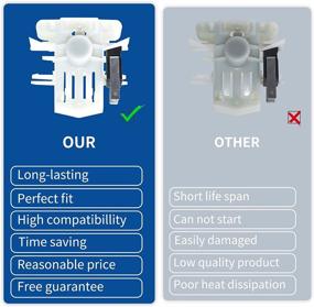 img 3 attached to 🔒 Замок двери посудомоечной машины Samsung DD81-01629A DD81-02132A для посудомоечной машины Samsung, совместимый с моделями DW80K5050UB/AA-00, DW80R5060US, DW80R5061UG, DW80F600UTW/AA-00, DW80F600UTW/AA-01, DW80K7050UG/AA