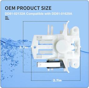 img 2 attached to 🔒 Замок двери посудомоечной машины Samsung DD81-01629A DD81-02132A для посудомоечной машины Samsung, совместимый с моделями DW80K5050UB/AA-00, DW80R5060US, DW80R5061UG, DW80F600UTW/AA-00, DW80F600UTW/AA-01, DW80K7050UG/AA