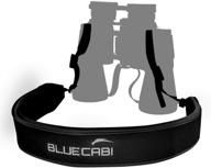 📸 bluecabi neoprene neck strap - ideal anti-slip camera and binocular accessory logo