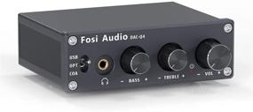 img 4 attached to Fosi Audio Headphone Digital Converter