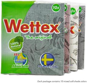 img 1 attached to Wettex Original 10 Pack Superabsorbent Dishcloth