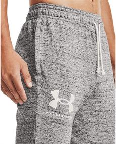 img 3 attached to Under Armour Joggers Heather Medium Sports & Fitness in Running