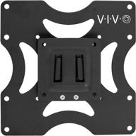 📺 ultimate vivo basic tv wall mount bracket: 23-37 inch screens, max 200x200mm vesa, removable mounting plate - black (mount-vw2x2a) logo