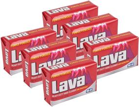 img 3 attached to 🧼 Deep Cleansing and Nourishing Lava Pumice Hand Soap 6-Pack - 5.75 oz Bars