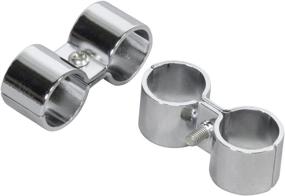 img 3 attached to 🔩 Akro-Mils Chrome Wire Shelf System Post Clamp, 2-Pack