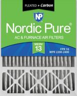 🌬️ optimal air filtration: nordic pure 20x25x5hm13 c 1 replacement filter logo