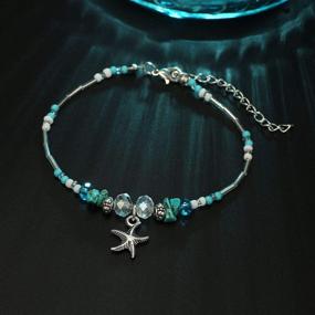 img 2 attached to ZHEPIN Starfish Multilayer Handmade Jewelry