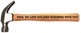 img 3 attached to 🔒 Forever Bonded: Fathers Building Memories Engraved Handle