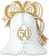 🎉 50th anniversary centerpiece - party decoration (1 count) (1/pkg) logo