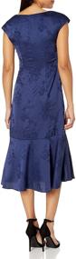img 1 attached to Adrianna Papell Womens Satin Jacquard