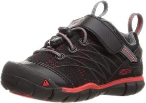 img 4 attached to Unisex Chandler Hiking Shoes for Little Boys by KEEN