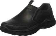 👞 comfortable and stylish: skechers men's relaxed fit expended men's shoes logo