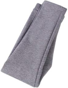 img 1 attached to Winter Leggings for Women - Stretchy Girl Fleece-Lined Pants with Thick Trousers