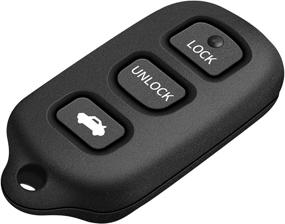 img 1 attached to KRSCT High-Quality Keyless Car Entry Smart Replacement Key Fob for Toyota Avalon 1998-2004/ Toyota Solara 1998-2004 Key2 (FCC ID: HYQ12BBX)