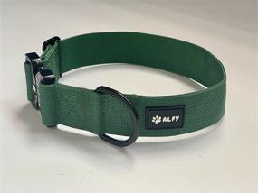 img 1 attached to ALFY Heavy Duty-Premium Quality Dog Collar- Lightweight Nylon Material – Highly Resistant/Adjustable/Quick-Release Metal Buckle – Guaranteed Performance+