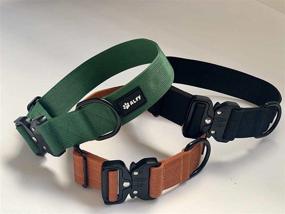 img 2 attached to ALFY Heavy Duty-Premium Quality Dog Collar- Lightweight Nylon Material – Highly Resistant/Adjustable/Quick-Release Metal Buckle – Guaranteed Performance+