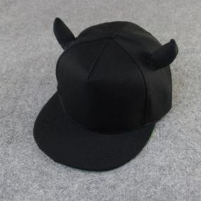 img 1 attached to Thenice Womens Devil Baseball Black